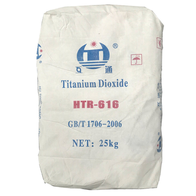 Yellowing Resistance Rutile Titanium Dioxide R616 Good Compatibility With Plastic Resin