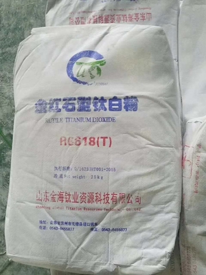 Chemical Raw Material R6618 Titanium Dioxide TIO2 For Painting CAS 13463 67 7