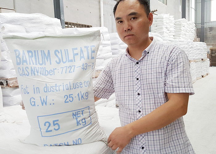 Industrial Barium Sulfate Powder CAS 7727-43-7 For Plastic Filler Masterbatch