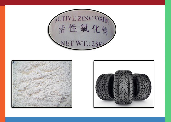 CAS 1314-13-2 Direct High Activity ZincOxide Powder For Rubber Tire Industry