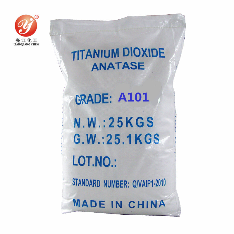 Chemical Material Anatase Titanium Dioxide White Pigments A101 Industry Grade