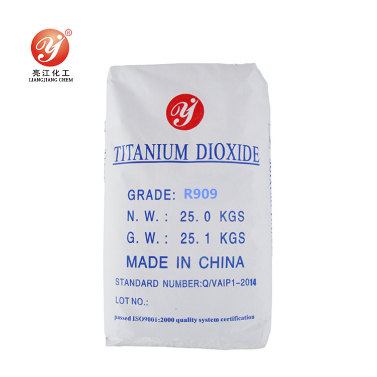 Weatherability Rutile Titanium Dioxide TIO2 909 CAS 13463-67-7 White Powder